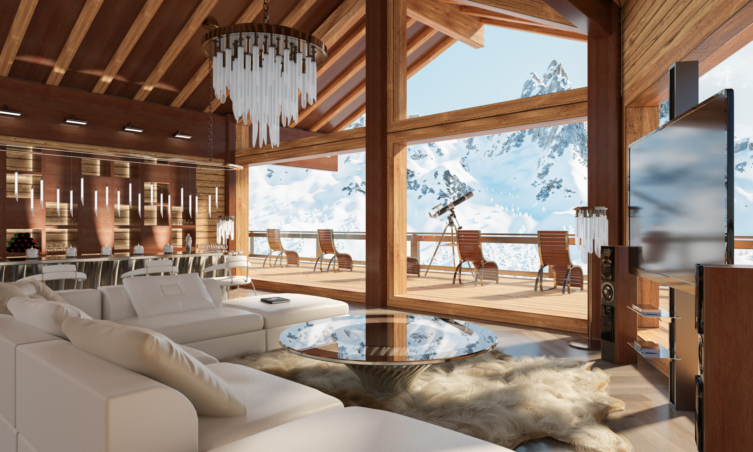 Chalet contemporain